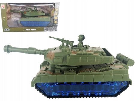 TANK Vehicle ITSELF DRIVES SOUND AND LIGHT Brand Toys