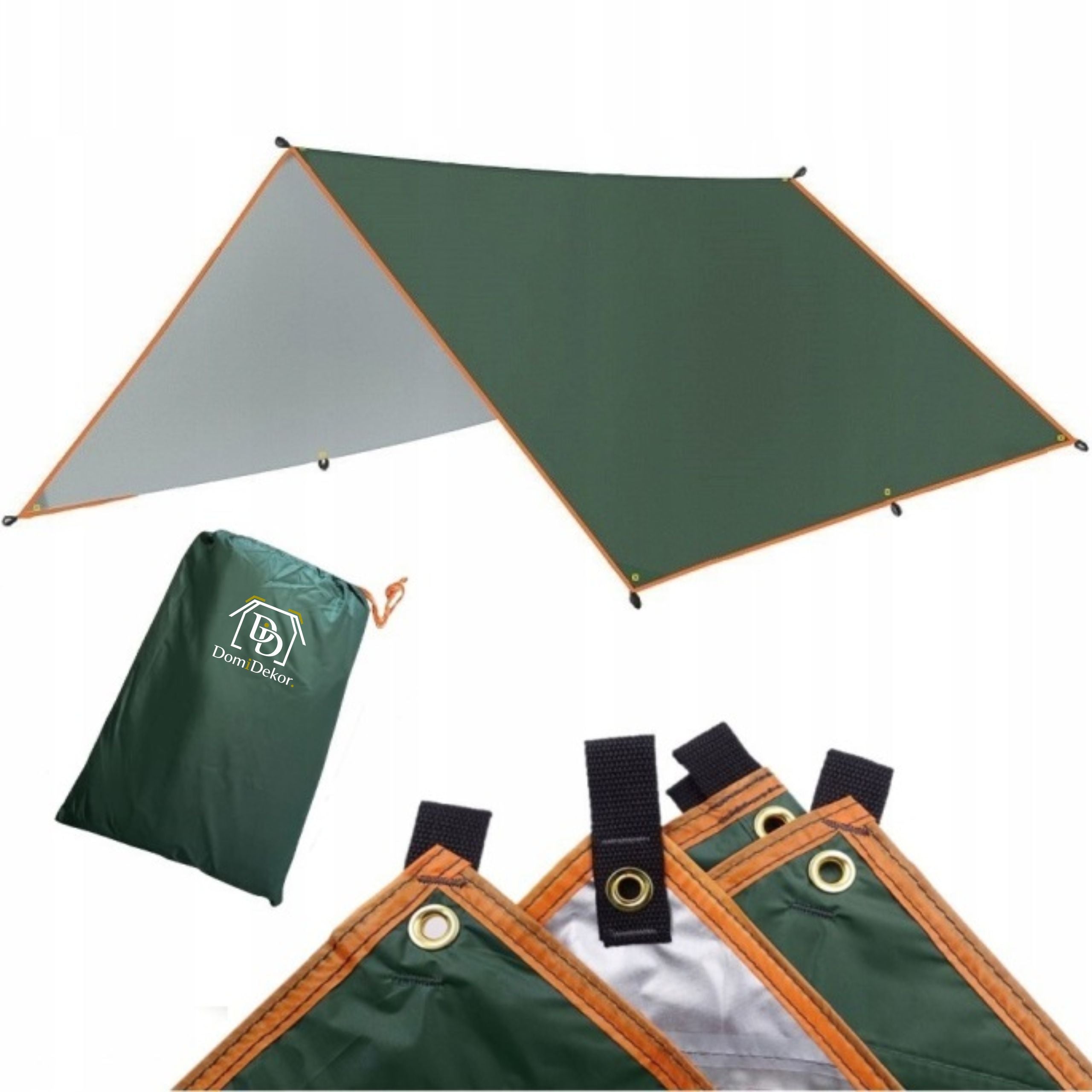 TARP CAMPING SHEET WATERPROOF THERMAL 3X3 m SUN SAIL