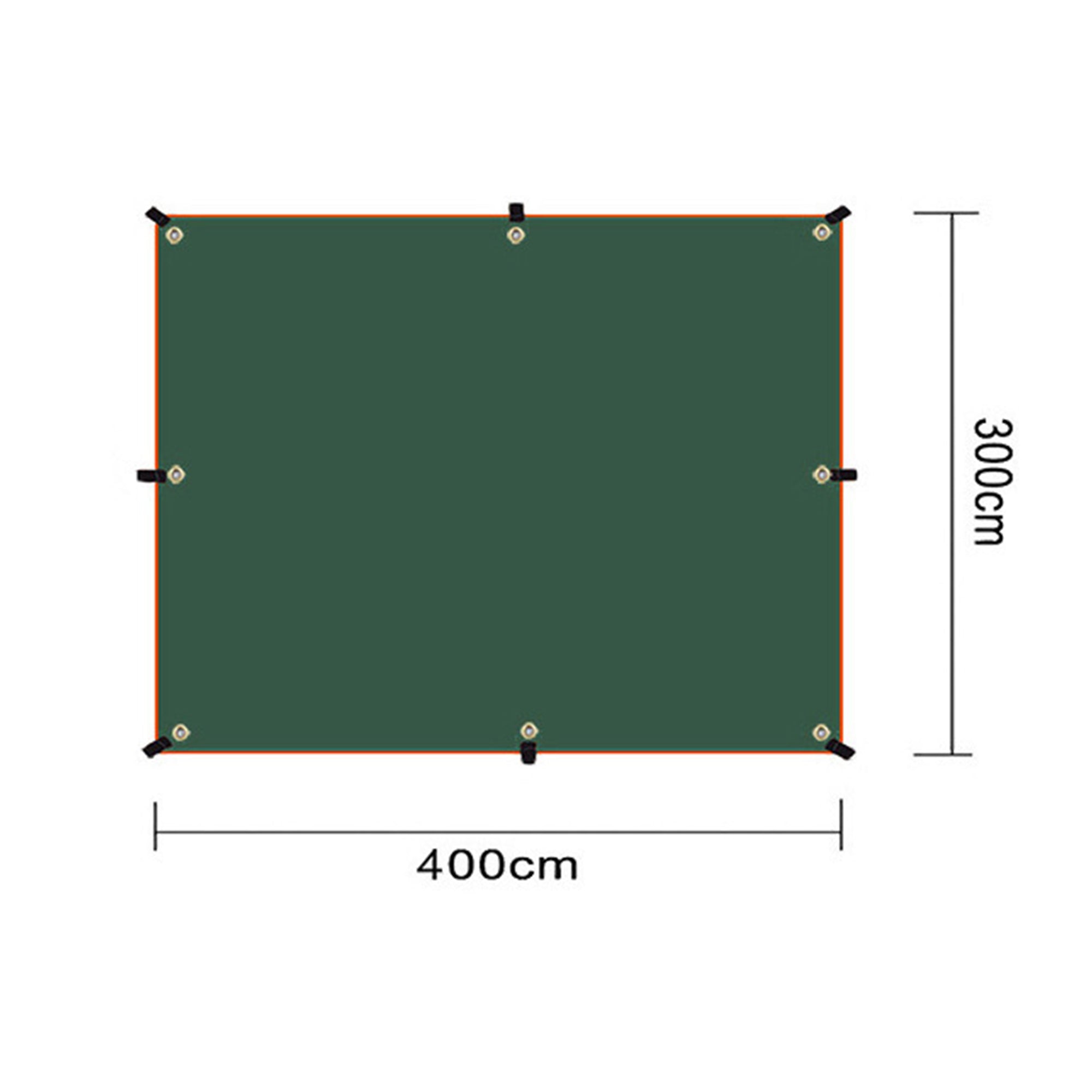 TARP CAMPING SHEET WATERPROOF THERMAL 4 X 3 M SUN SAIL Manufacturer code TRAP WODOODPORNY PŁACHTA TERMICZNA