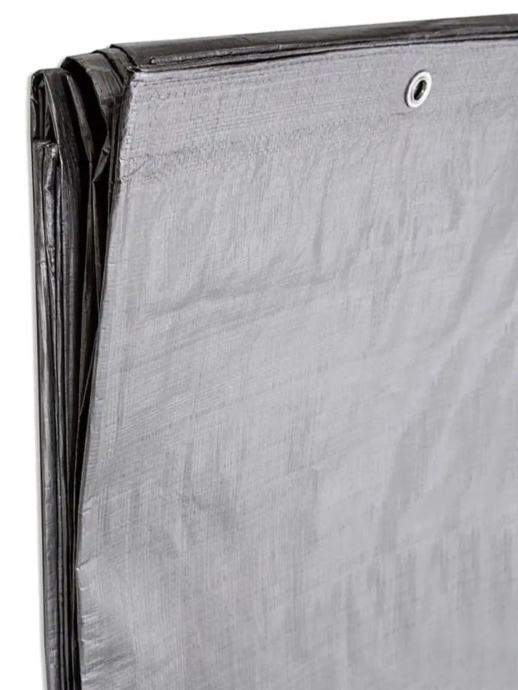 TARPAULIN silver 4x5m super strong 160g/m2 waterproof frost resistant Manufacturer no brand