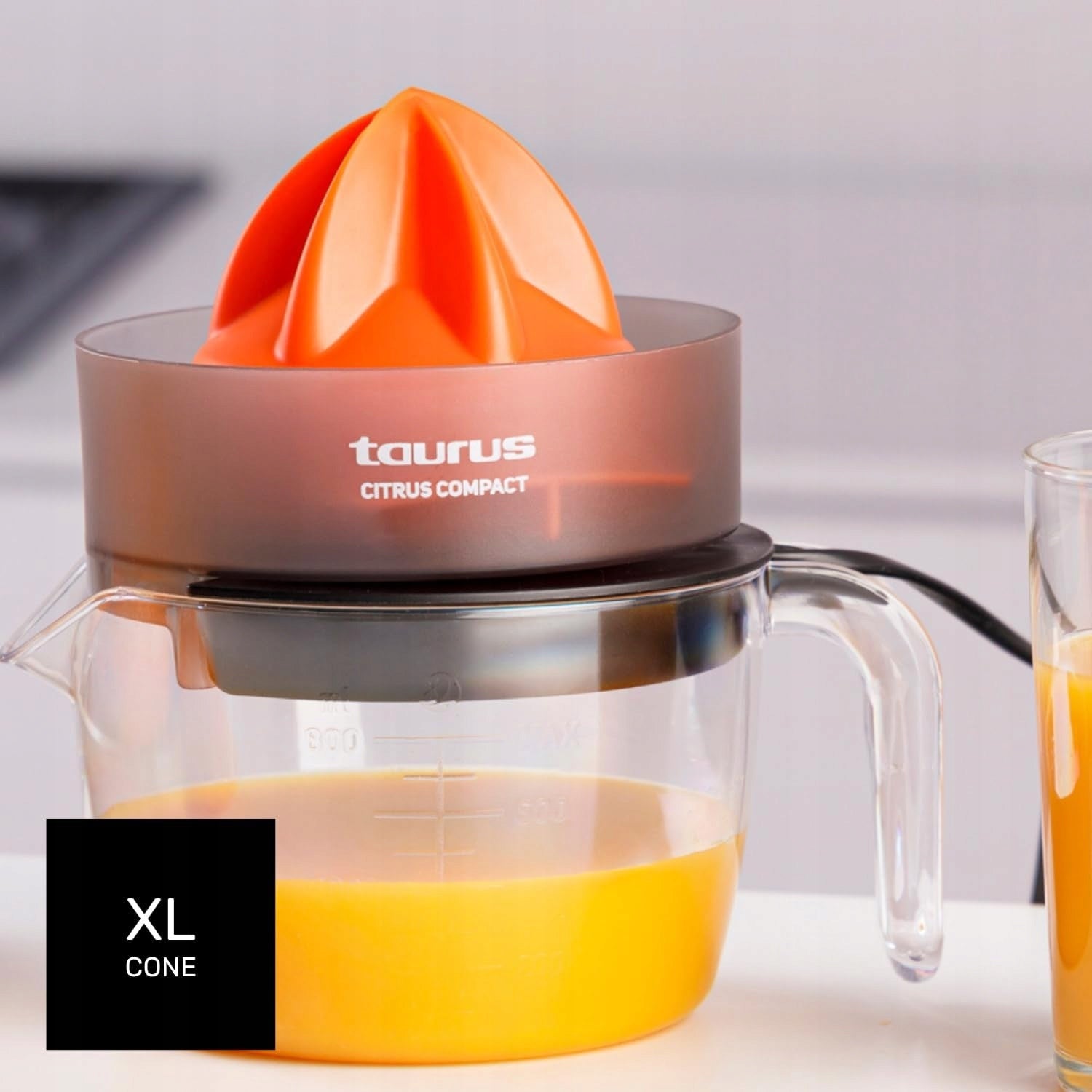 TAURUS SQ30P Electric Juicer 30W 800ml Large Cone Double Rotation Brand Taurus