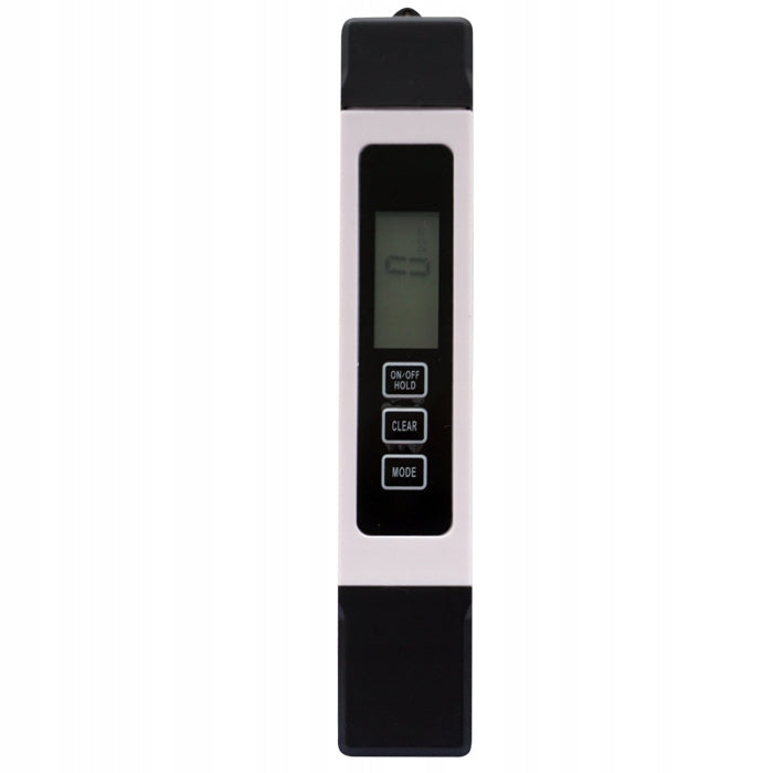 TDS, EC, TEMP meter, HOLD FUNCTION, SUPREME Manufacturer code brak