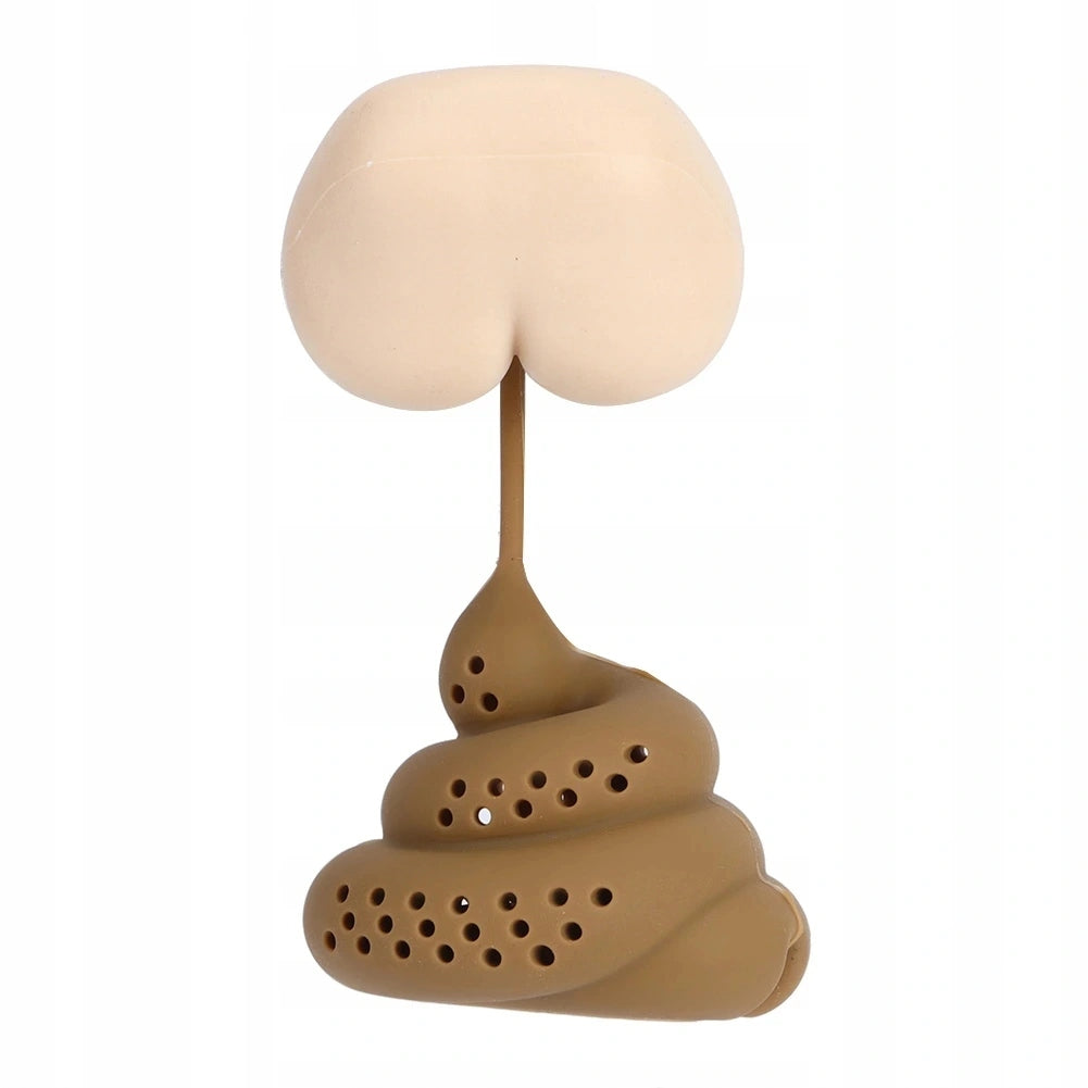 TEA INFUSER COFFEE HERBS STRAINER WITH HANDLE MAN SILICONE 1 PIECE Material silicone