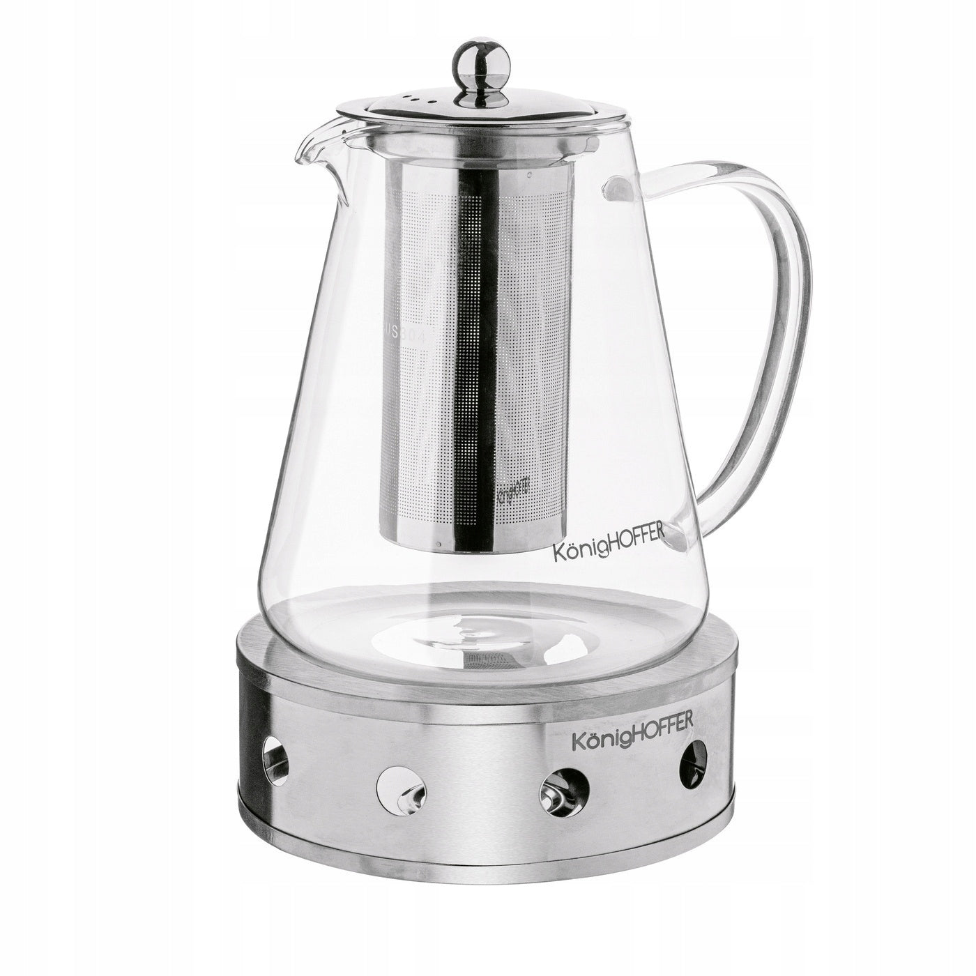 TEA POT INFUSER with Heater LARGE Konighoffer Tibi 1,3L EAN (GTIN) 5903313445252
