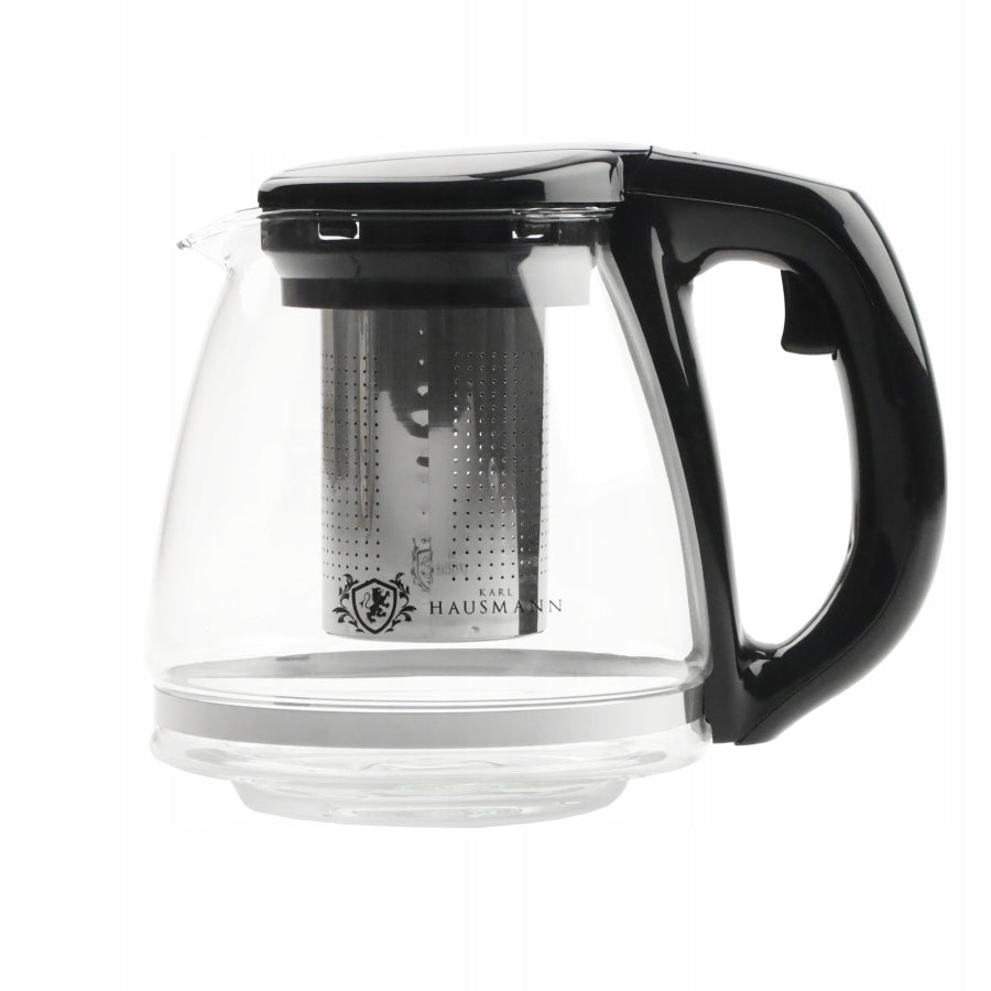 TEA POT with INFUSER 2 L Heat Resistant Stainless Glass FLOW