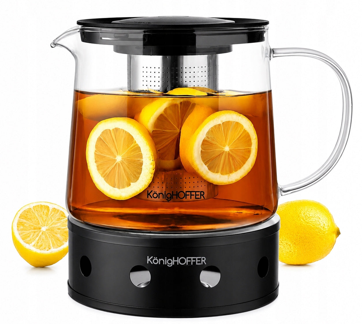 TEA POT with INFUSER and HEATER Konighoffer Andrea 1,5 l
