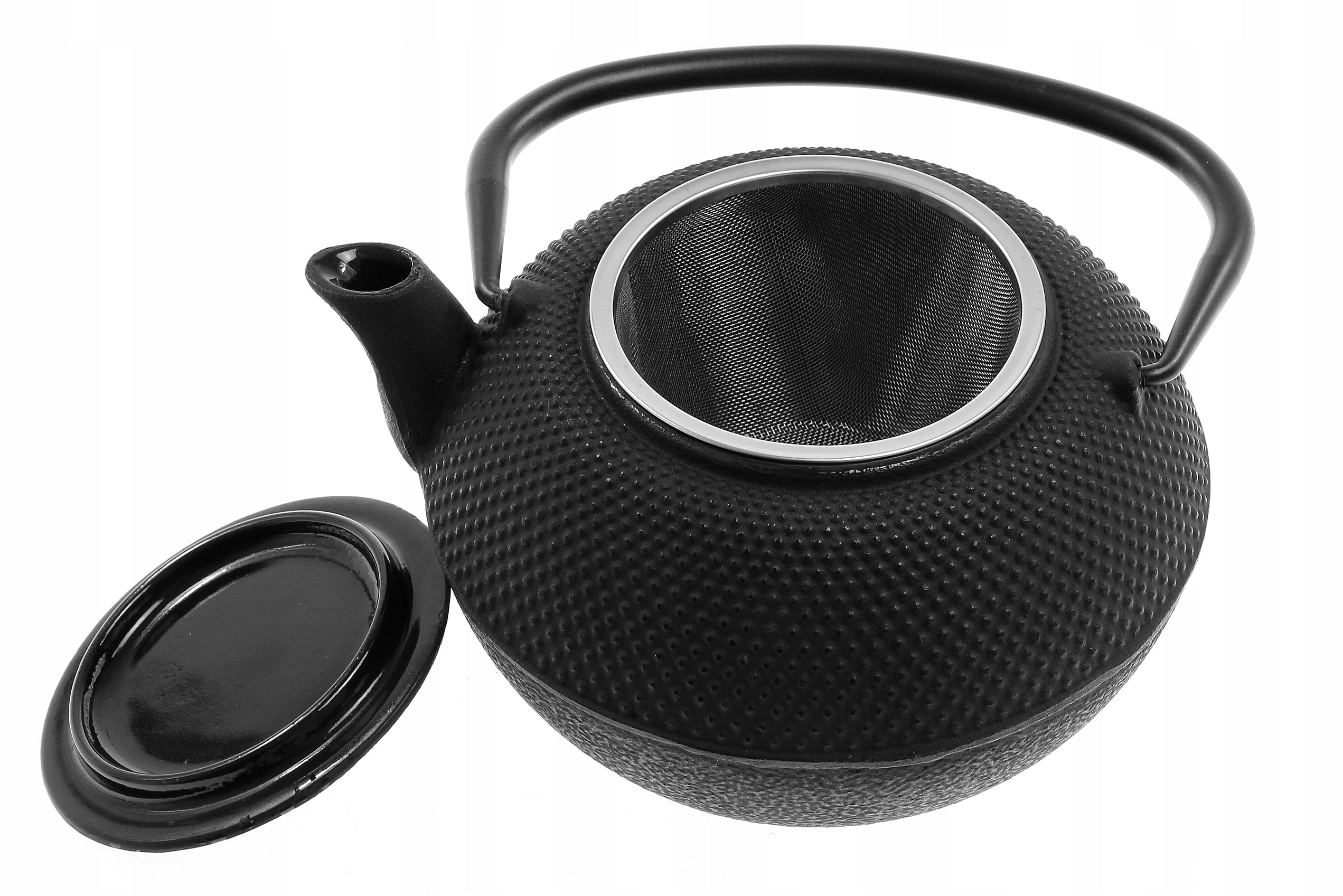 TEAPOT CAST IRON KETTLE INFUSER WITH STRAINER 800 ml decent great offer as EAN (GTIN) 5908287233317