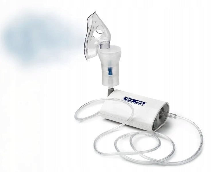 TECH-MED Compressor nebulizer inhaler TM-NEB 100 silent 3 masks Medical device yes