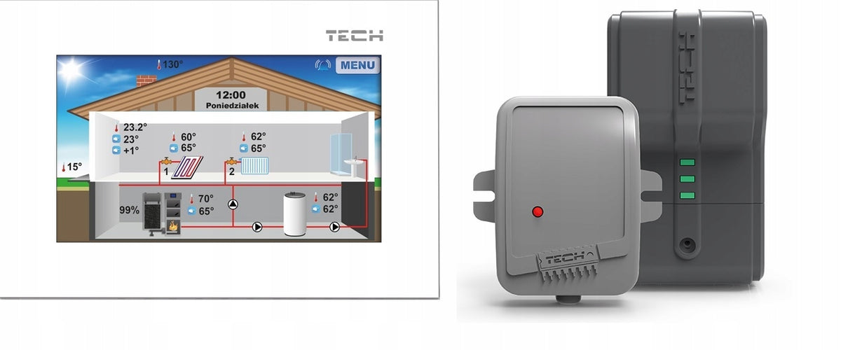 TECH ST-281+ ST-260 Wireless regulator communication RS WHITE 439