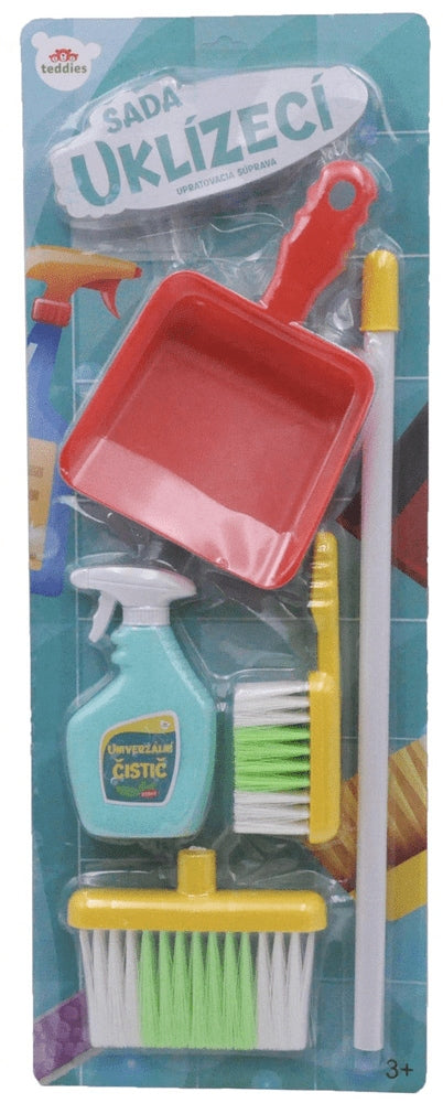 TEDDIES Cleaning kit/girl with accessories 5 pcs. Manufacturer code 00850003