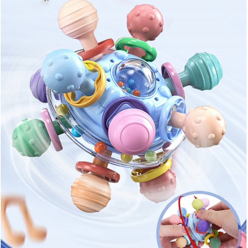 TEETHER RATTLE ANTI-STRESS SENSORY TOY Manufacturer code EuroBox9279