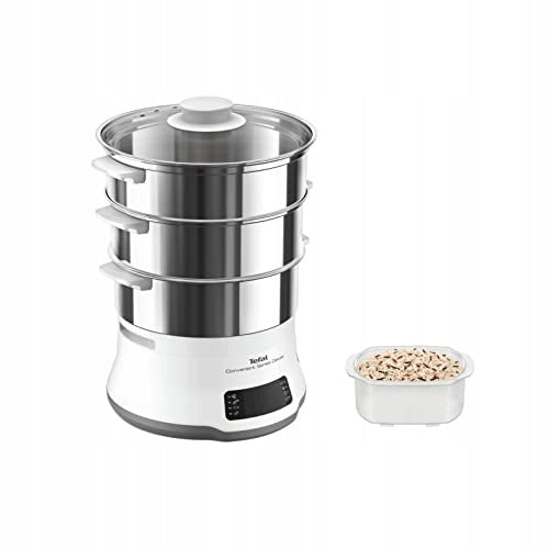 TEFAL Convenient Series Touch Steamer 8 Programs Stainless Steel