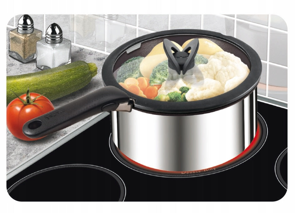 TEFAL Ingenio 6-piece glass lid set. EAN (GTIN) 3168430221765