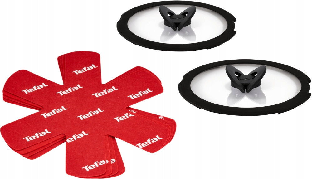 TEFAL Ingenio glass lids 24/28 cm separators