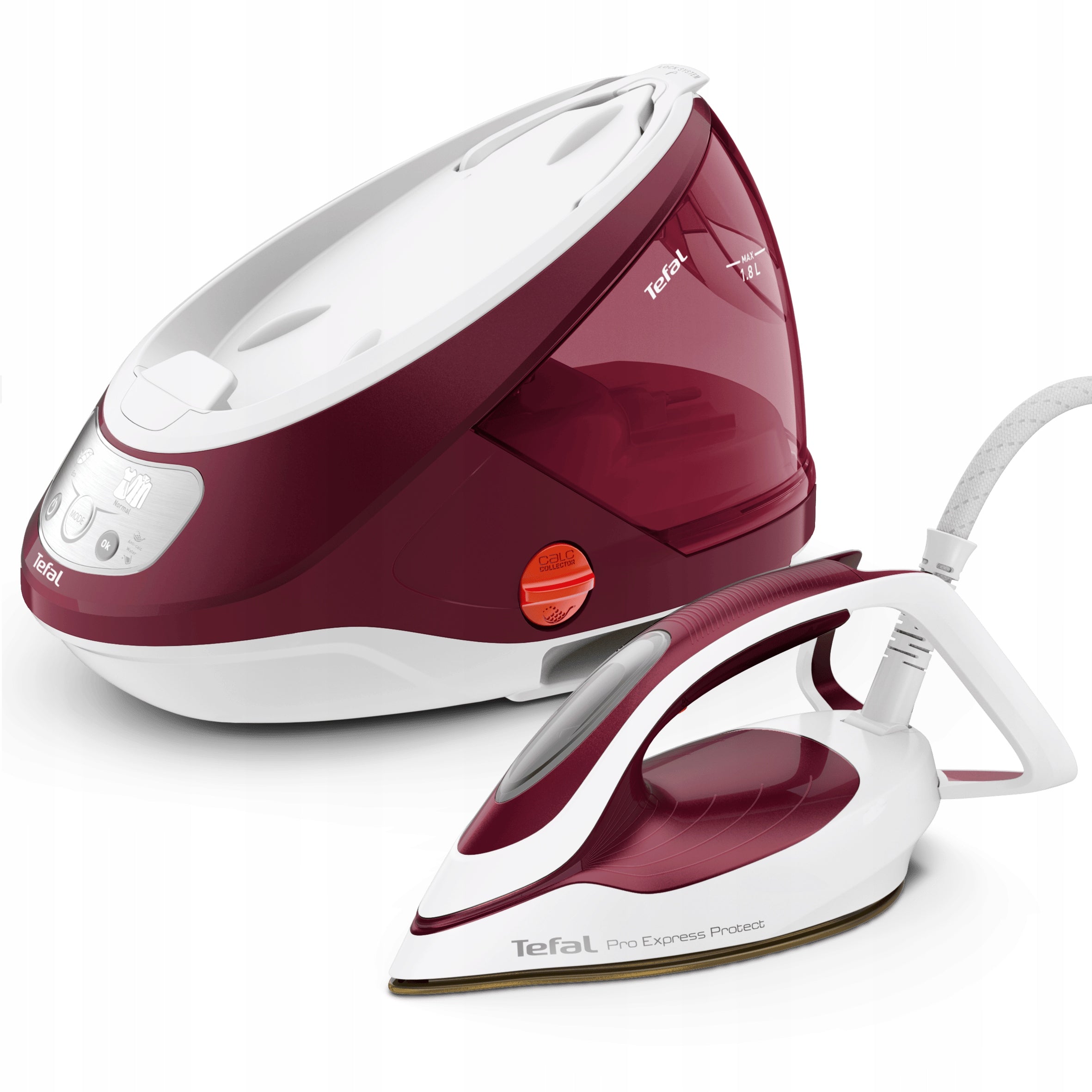 TEFAL Pro Express Protect GV9220 steam generator 7.5 bar 2600W Anti-drip EAN (GTIN) 3121040077108