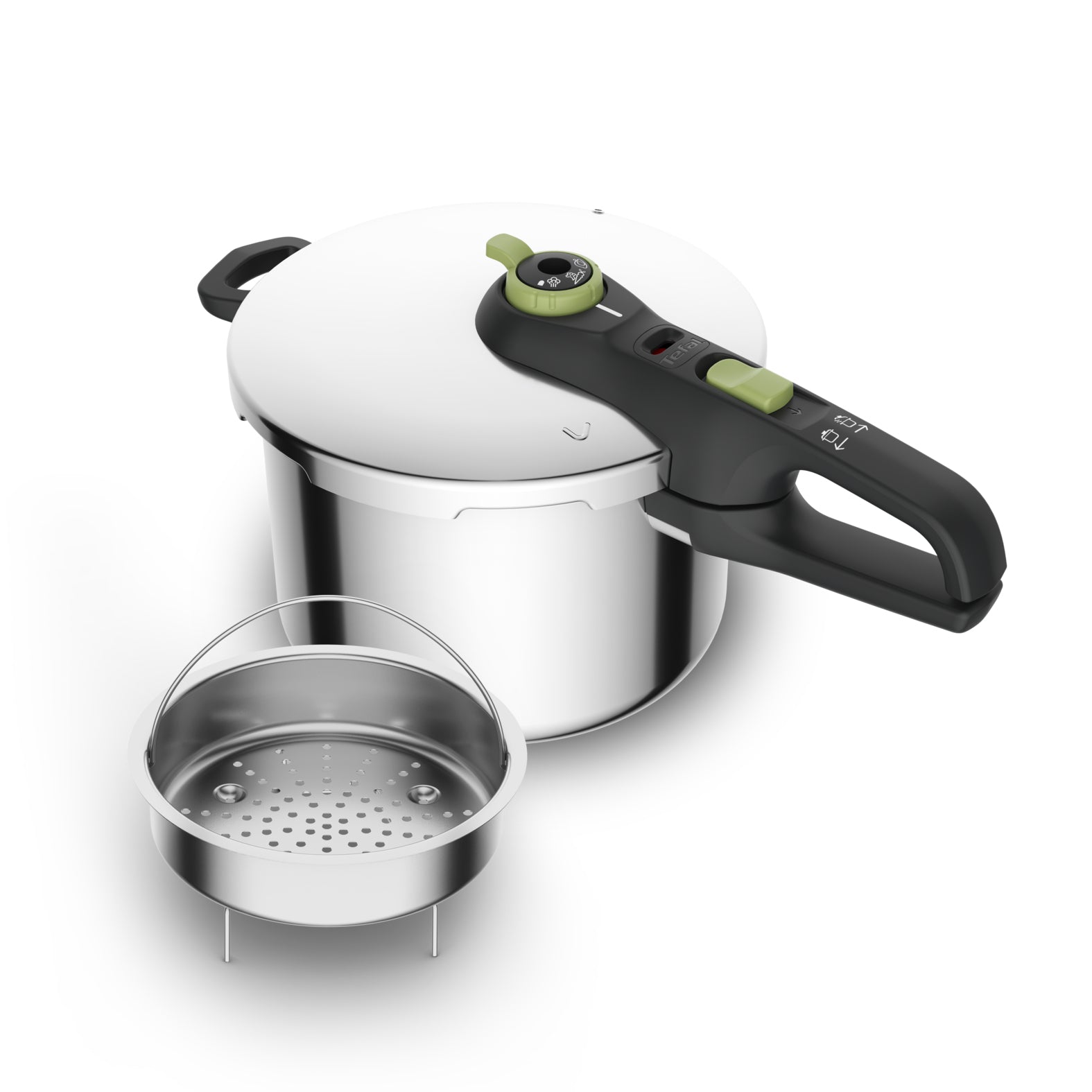 TEFAL SECURE 5 TRENDS PRESSURE COOKER 6L + STEAM BASKET INDUCTION Brand Tefal