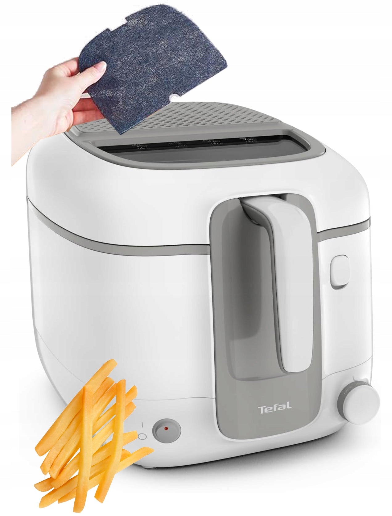 TEFAL SUPER UNO FR3100 1800W 2,2L AIR FRYER WITH ANTI-ODOR FILTER