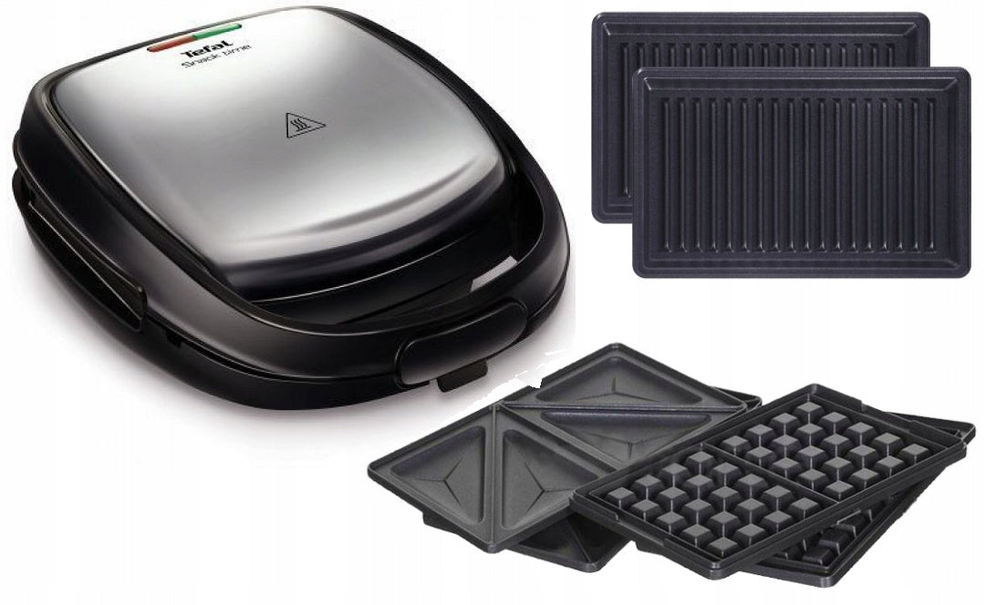 TEFAL TOASTER OVEN WAFFLE MAKER SANDWICHES GRILL SW342 3IN1