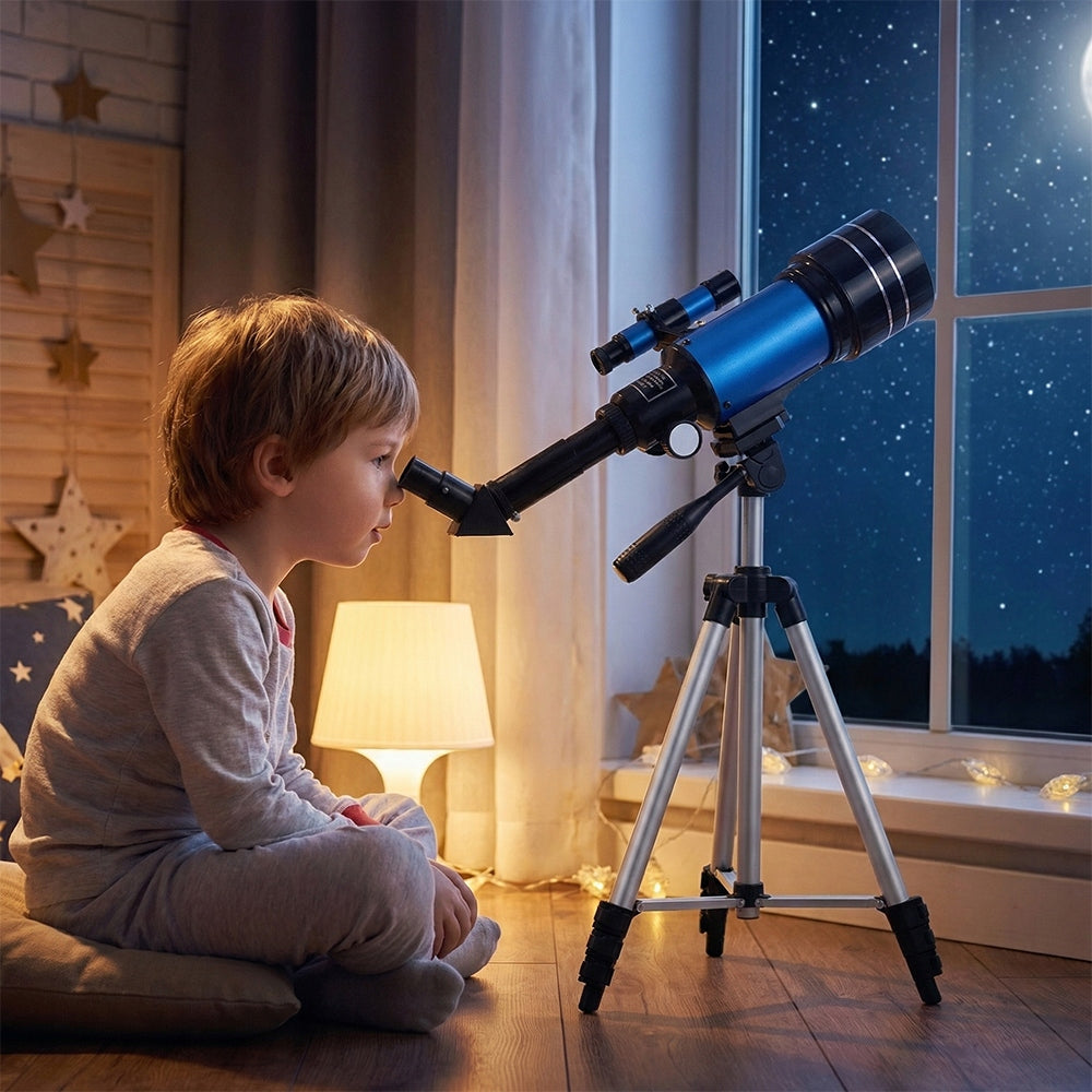 TELESCOPES FOR ASTRONOMY, TELESCOPIC REFRACTOR FOR BEGINNERS AND CHILDREN Manufacturer code Teleskop Z Powłoką Optyczną