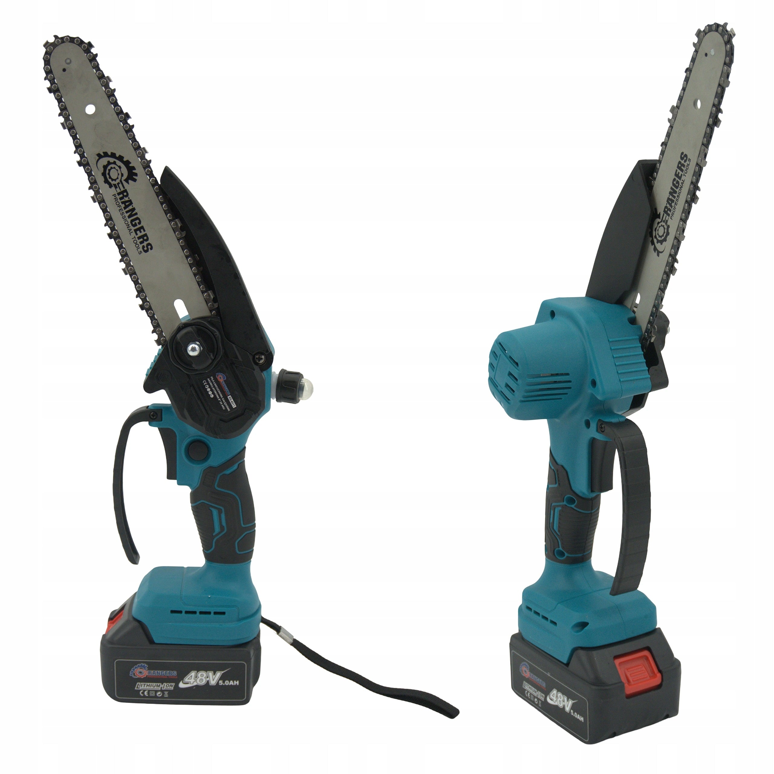 TELESCOPIC CHAINSAW+SECATEUR 48V 2X AKU SHEAR BOOM UP TO 4 M Brand RANGERS PROFESSIONAL TOOLSL