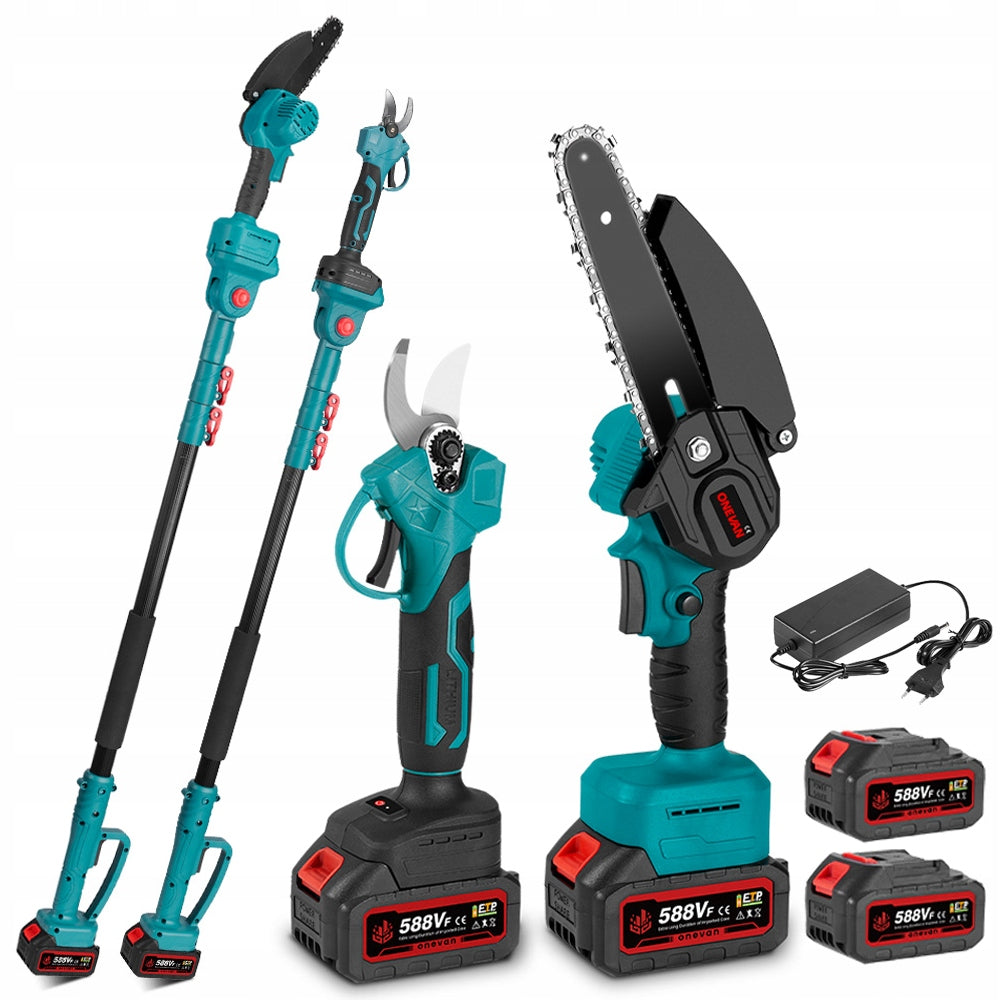 TELESCOPIC CORDLESS CHAINSAW 2M OREGON PRUNER BOOM 2 AKU