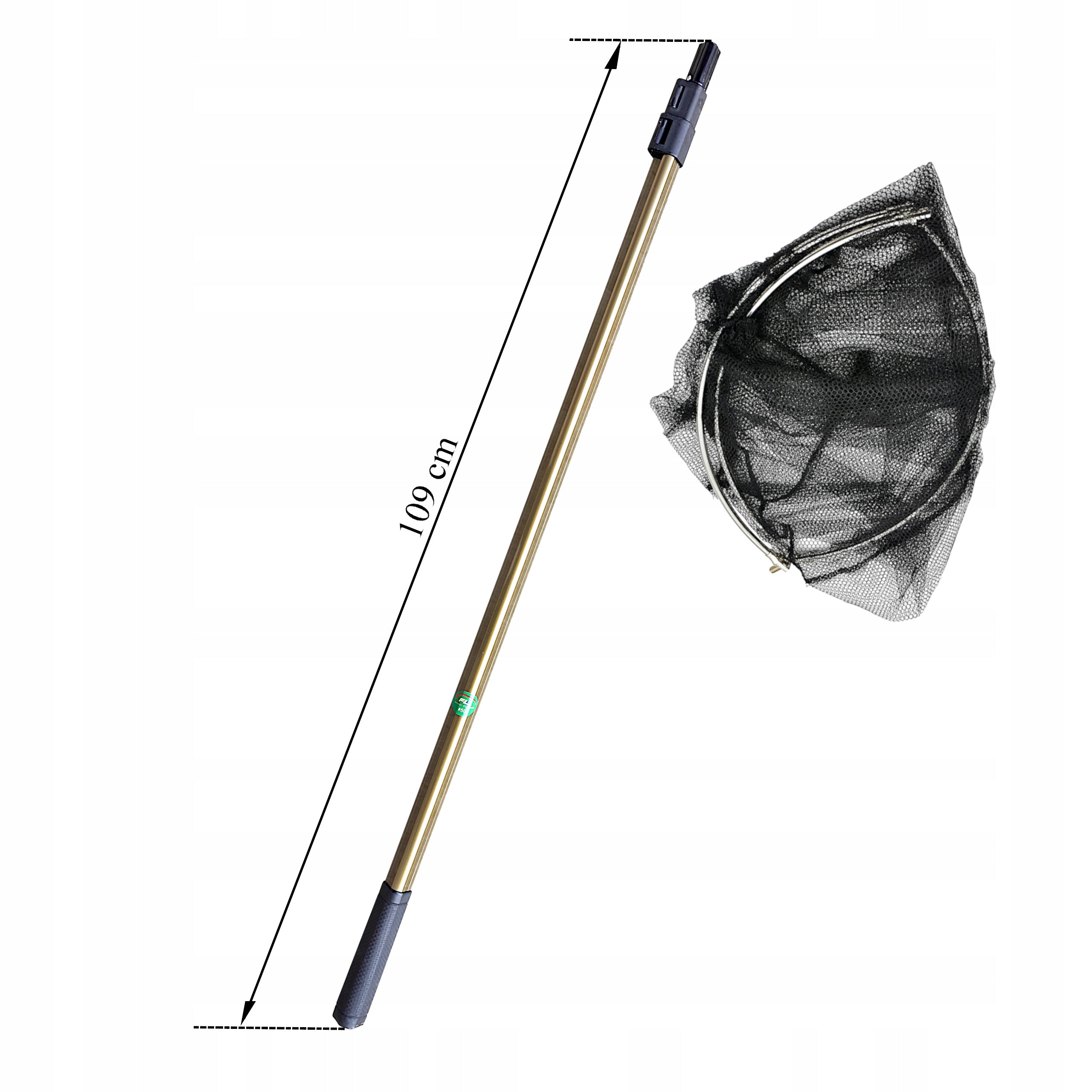 TELESCOPIC FISHING LANDING NET MEGA Long 335 cm Brand FL