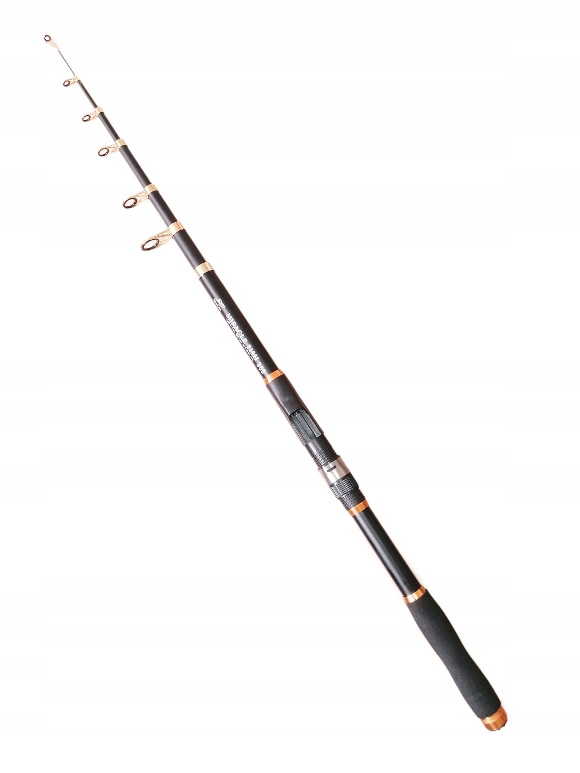 TELESCOPIC FISHING ROD 3,6m composite cw60-120g STRONG Brand no brand
