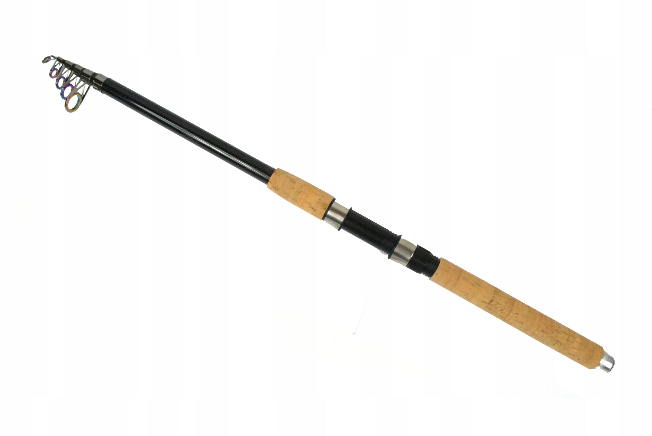 TELESCOPIC Fishing Set CARP GROUND Fishing Rod 3,0m to 120g REEL Brand FL