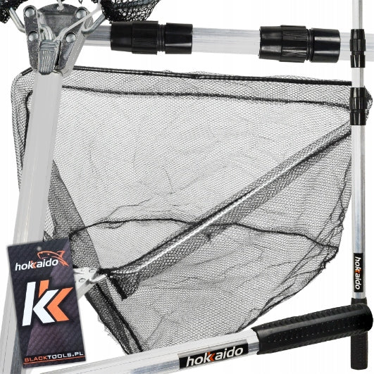 TELESCOPIC LANDING NET 3 SECTIONS 195cm STRONG HOKKAIDO