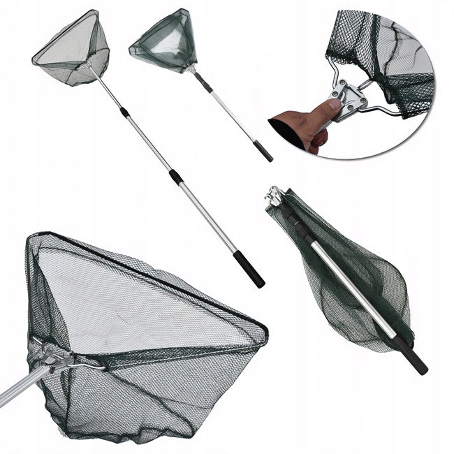 TELESCOPIC LANDING NET SAHIDO CATCHER 490 3 SECTIONS COMPACT Manufacturer code SH-CATCHER 490