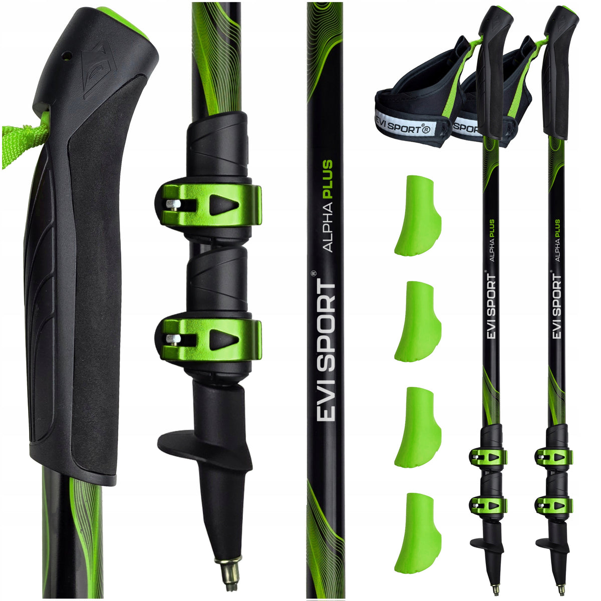 TELESCOPIC POLES TREKKING WALKING POLES FOR WALKING ADJUSTABLE LIGHTWEIGHT