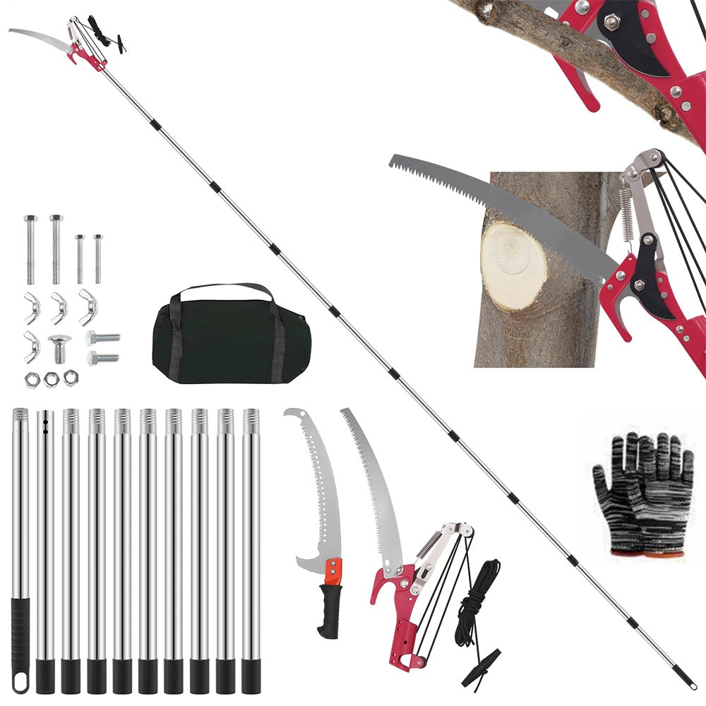 TELESCOPIC PRUNER ON BOOM 4M NTTL 400 CM SHEARS + Branch saw