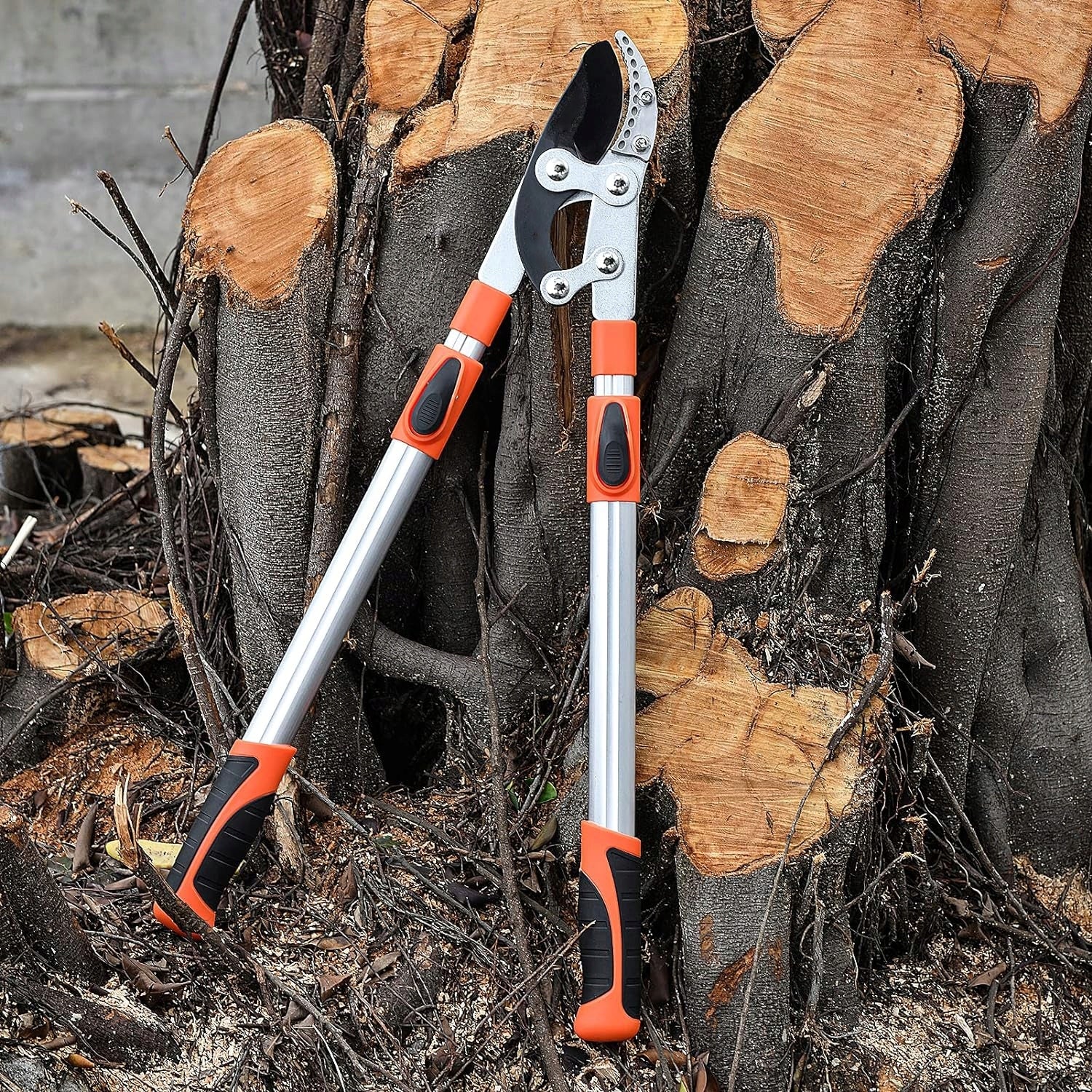 TELESCOPIC PRUNING SHEAR FOR BRANCHES WITH NON-SLIP HANDLE 69-100CM FOR CUTTING Brand no brand