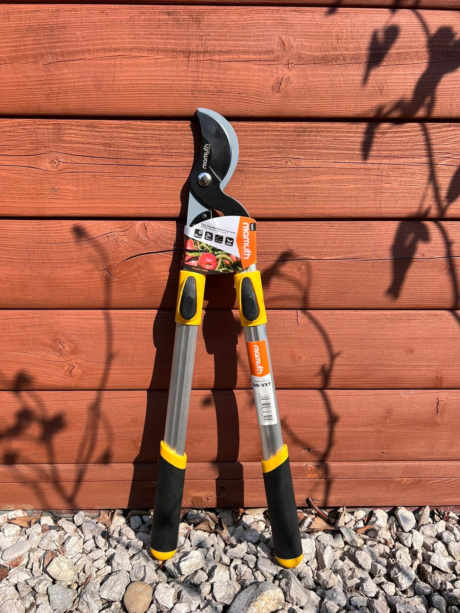 TELESCOPIC PRUNING SHEAR TWO-HANDED GARDEN SCISSOR FOR BRANCHES VX7 MAMUTH Tool weight 1.2 kg