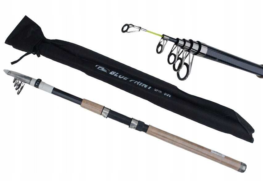 TELESCOPIC ROD BLUE PRINT 60-120g 3,0m UNIVERSAL FOR GROUND FLOAT