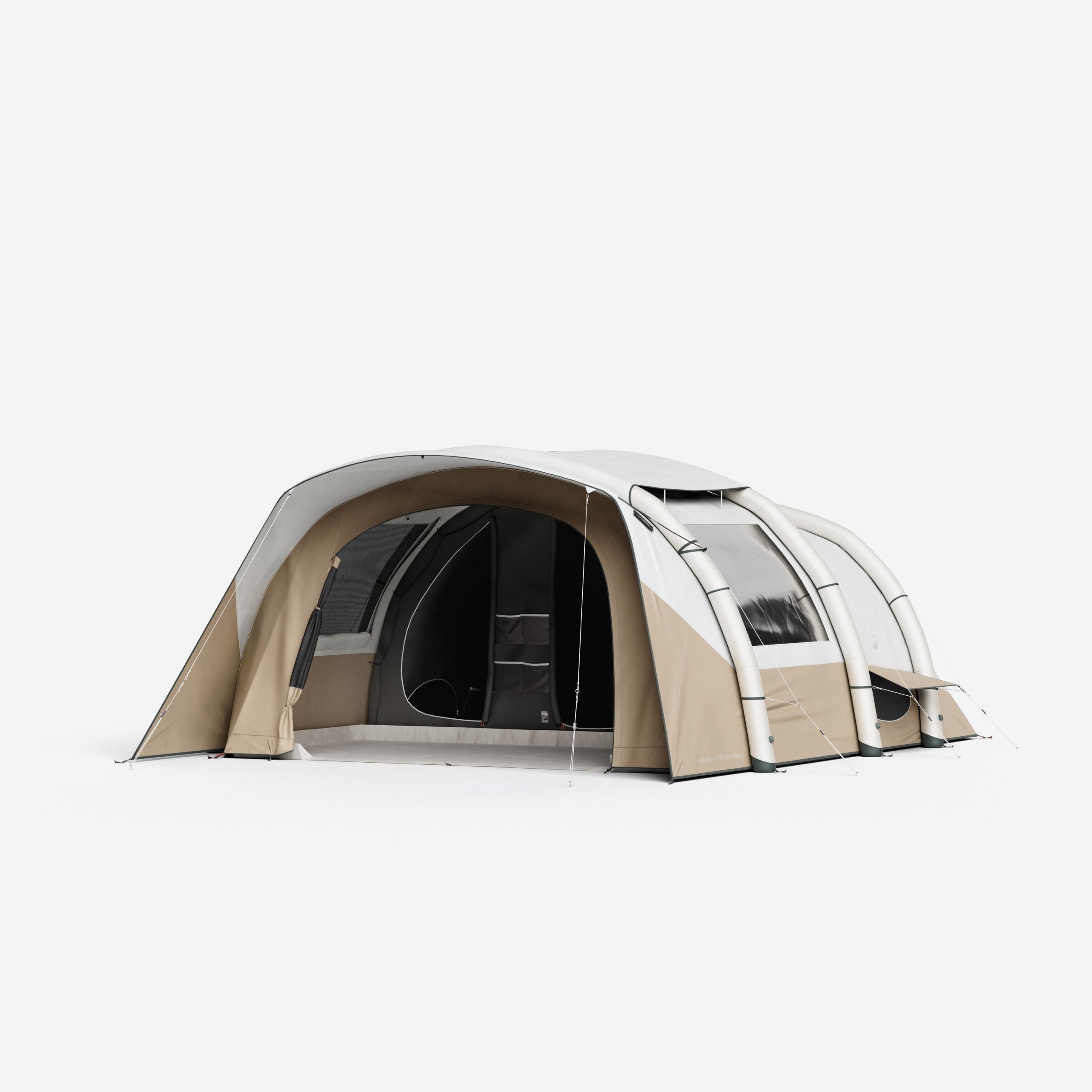 TENT 6 PERSON CAMPING INFLATABLE FRESH BLACK QUECHUA AIR Packaging status original