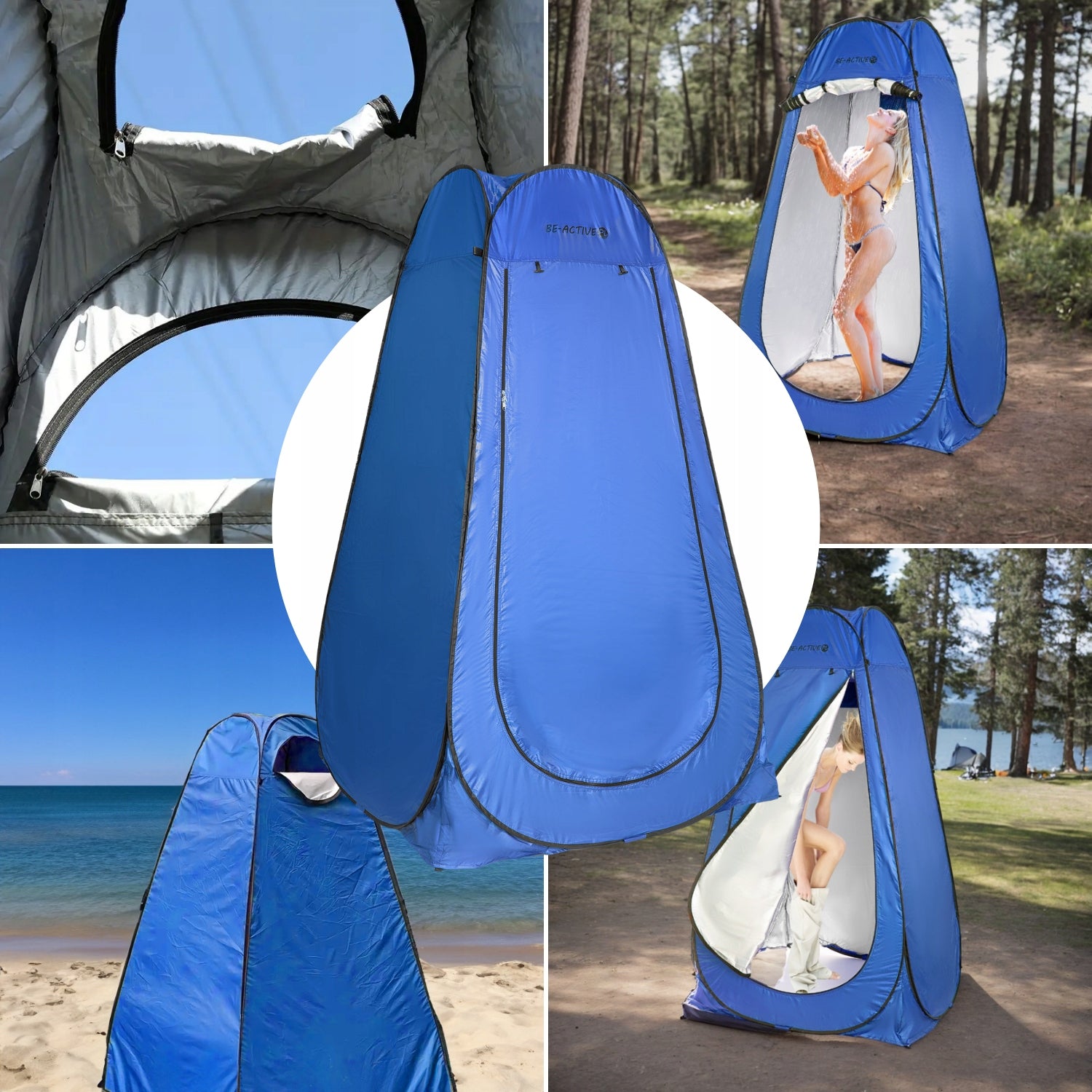TENT CHANGING ROOM BEACH SHOWER SELF UNFOLDING CAMPING TOILET Manufacturer code NP01