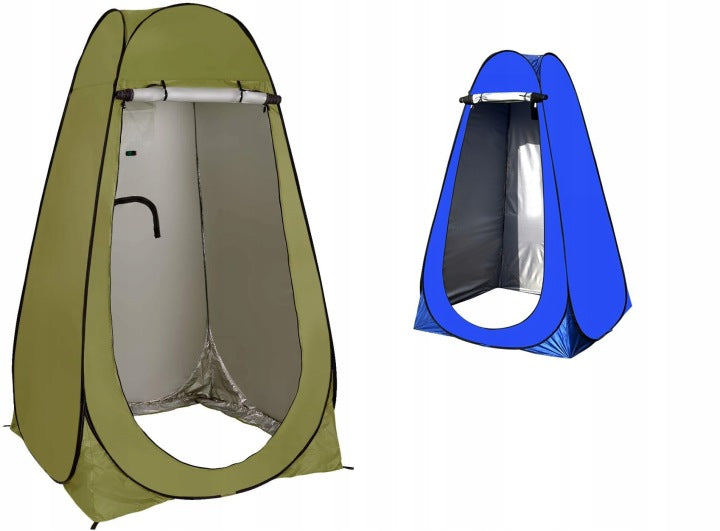 TENT CHANGING ROOM POP UP SHOWER CABIN CAMPING TOILET WITH WINDOW Manufacturer code Przebieralnia Czarna 150cm