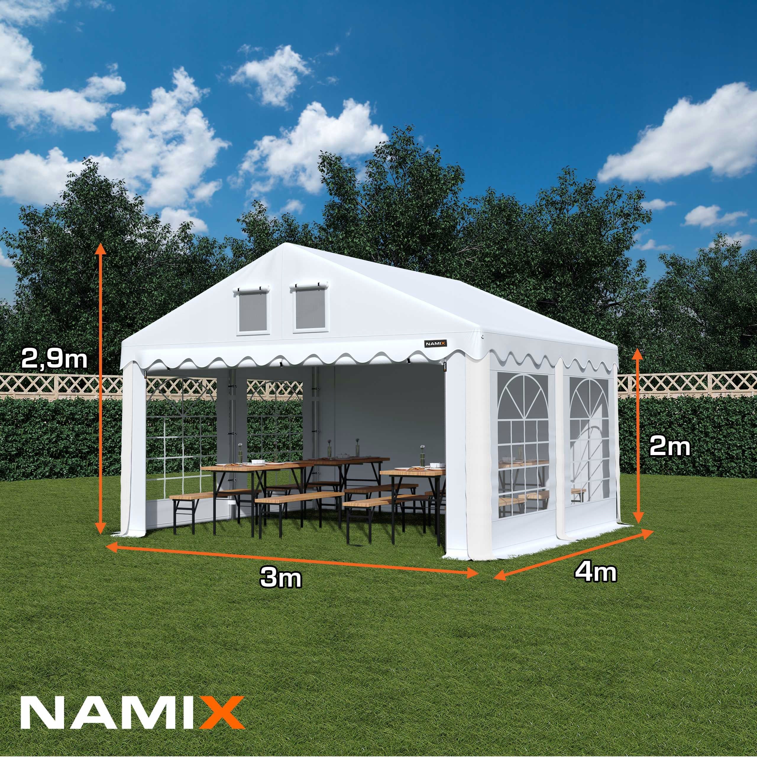 TENT COMFORT party garden VARIOUS COLORS Packaging status original