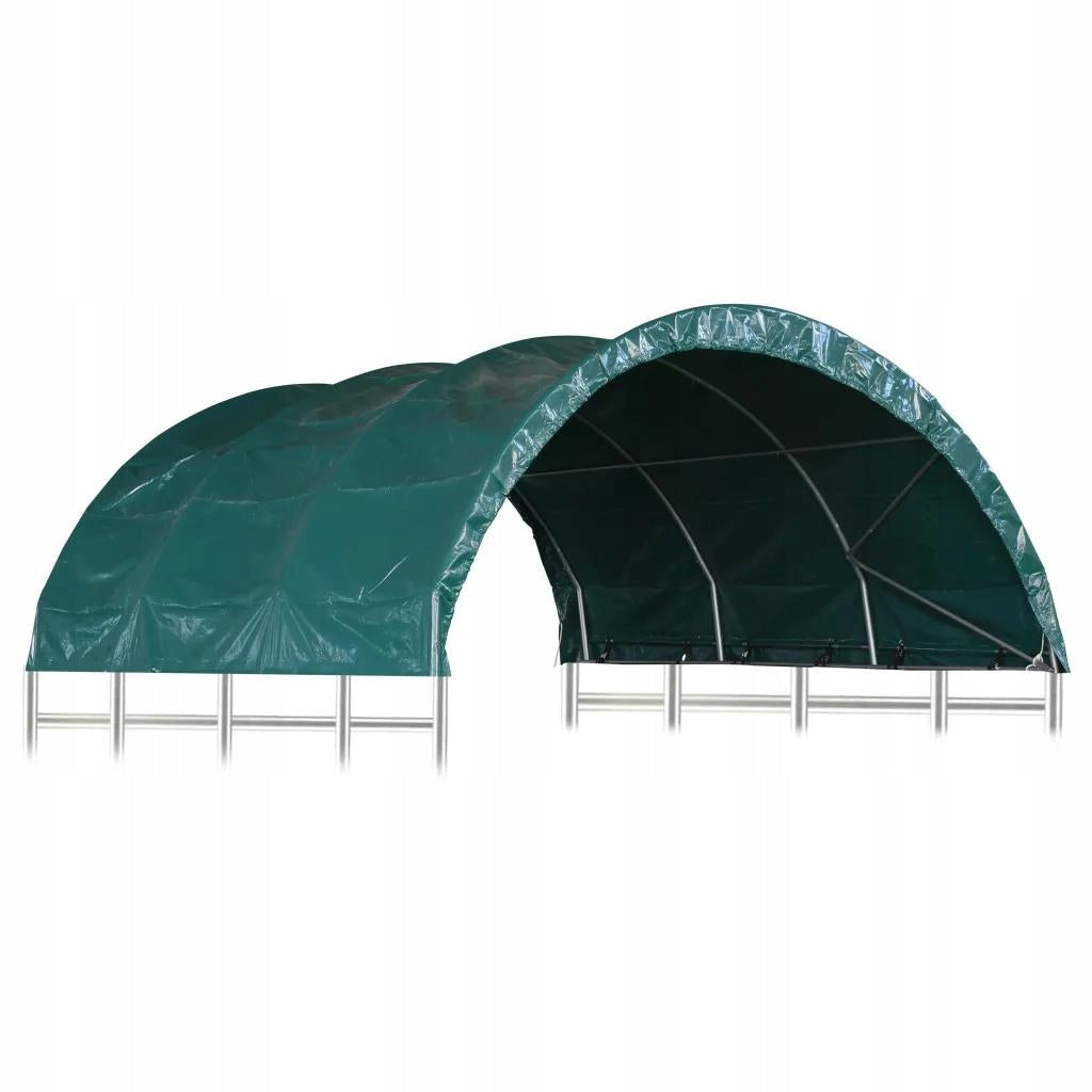 TENT FOR CATTLE PVC 3,7X3,7 M GREEN