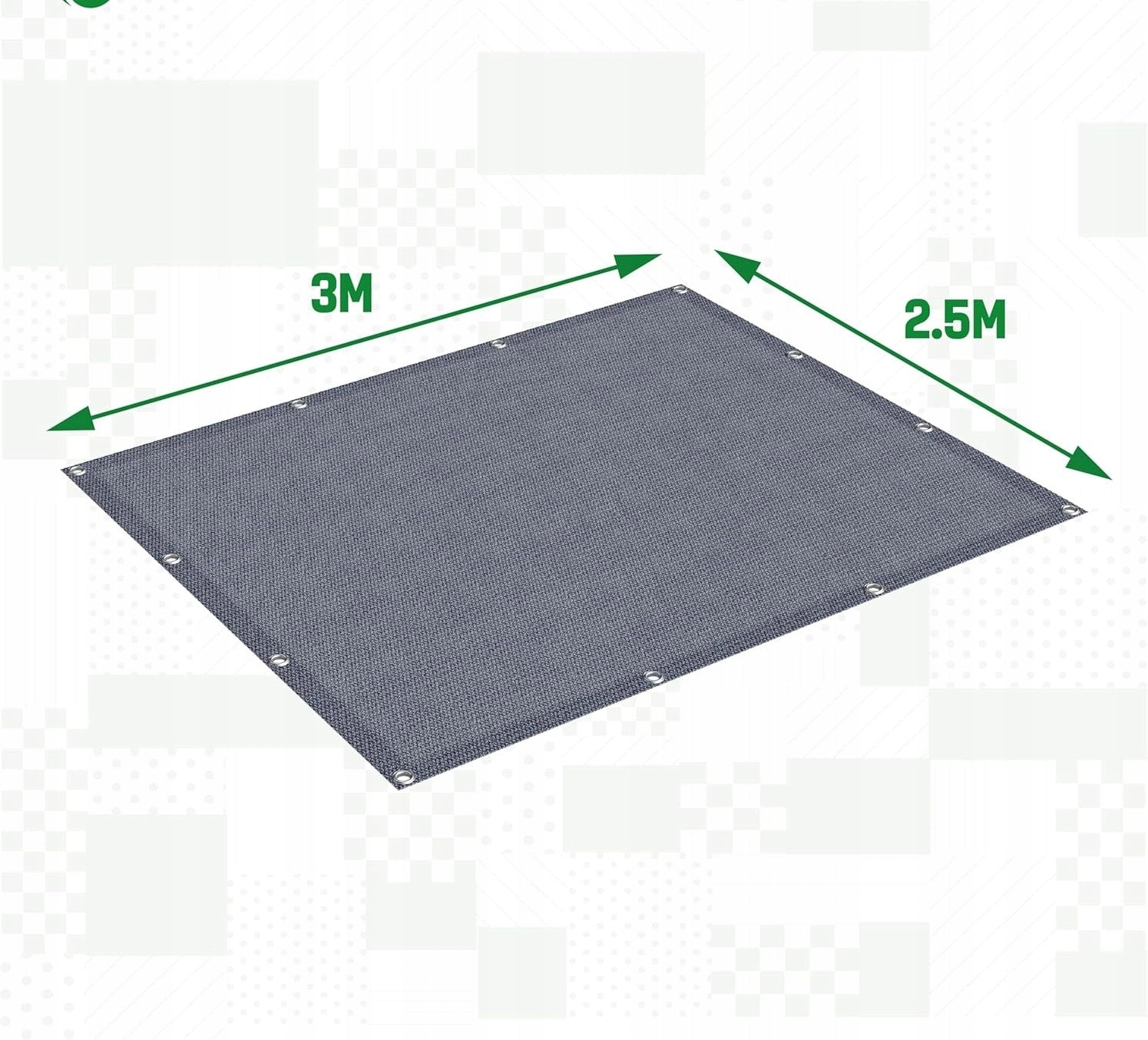 TENT RUG 250x300 CAMPING DURABLE ANCHOR SET SUMMER BAG Packaging status original