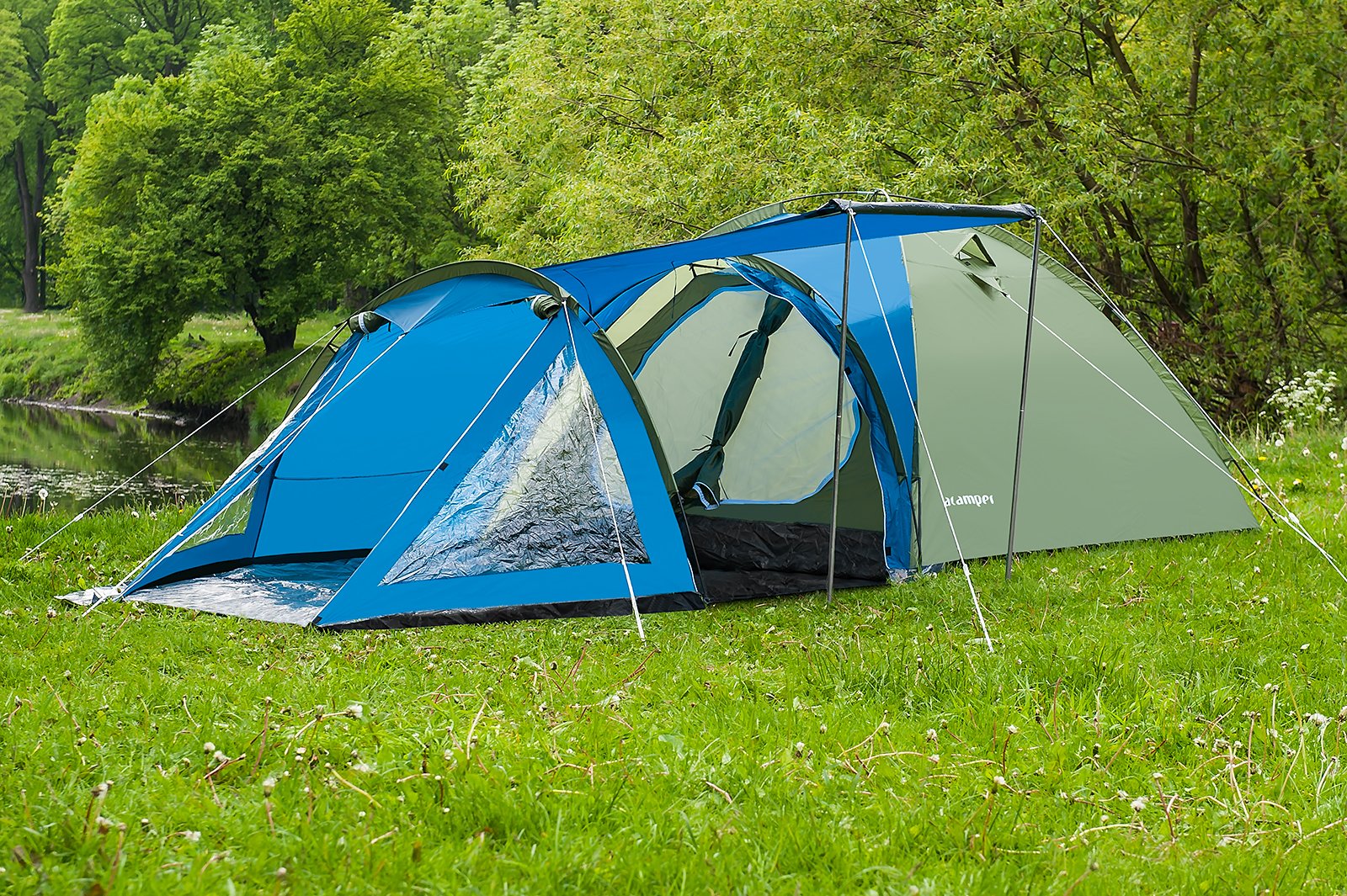 TENT SOLITER 4 PRO ACAMPER 3500mm H2O + FREEBIE Brand Acamper