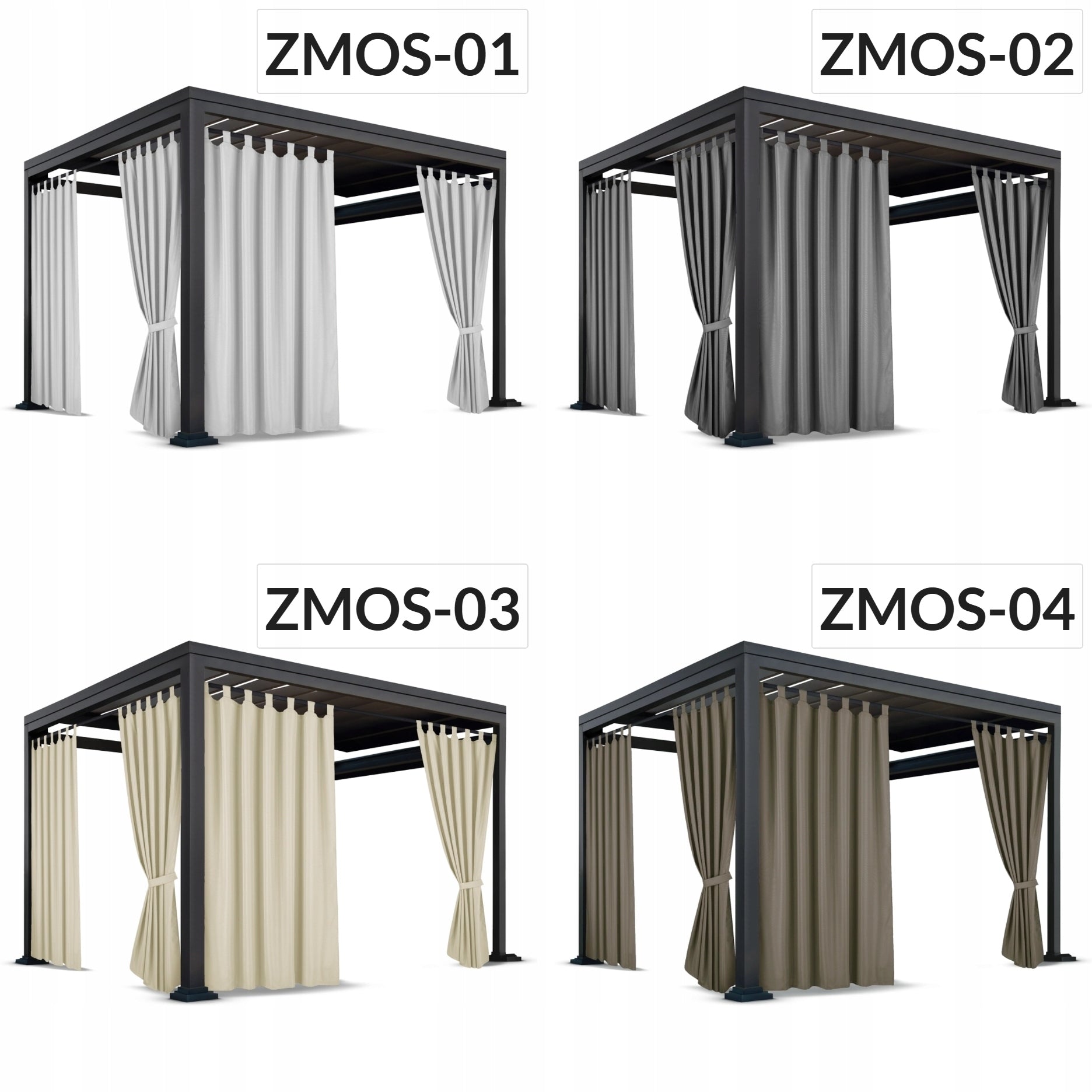 TERRACE CURTAINS 155x200 GARDEN BIB CURTAIN WATERPROOF Packaging status original