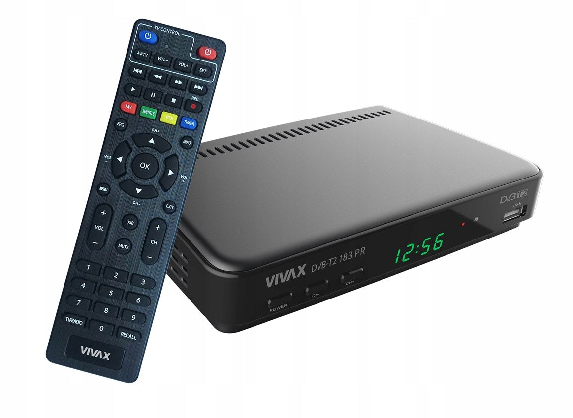 TERRESTRIAL TUNER DVB-T2 HEVC H.265 Brand Vivax
