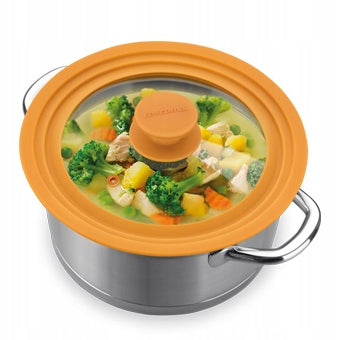 TESCOMA SILICONE COVER FOR POTS AND PANS 3in1 28/30/32cm LARGE UNICOVER Packaging status original