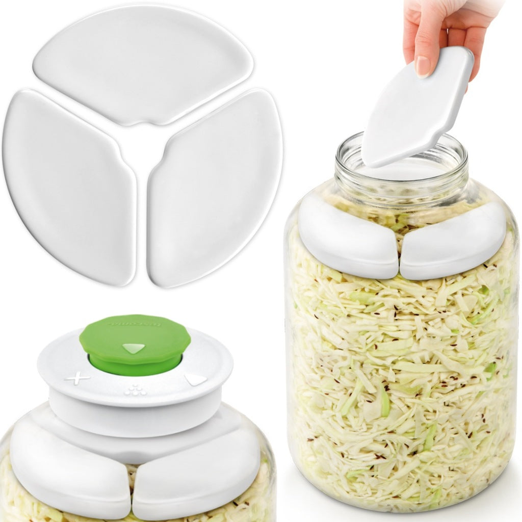 TESCOMA WEIGHT PRESSURE STONE FOR PICKLING FERMENTATION WEIGHT 3el