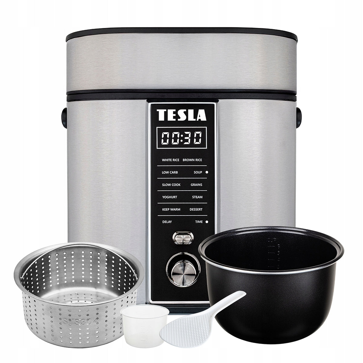 TESLA MultiCook RC400 Low Carb Multifunction Rice Cooker