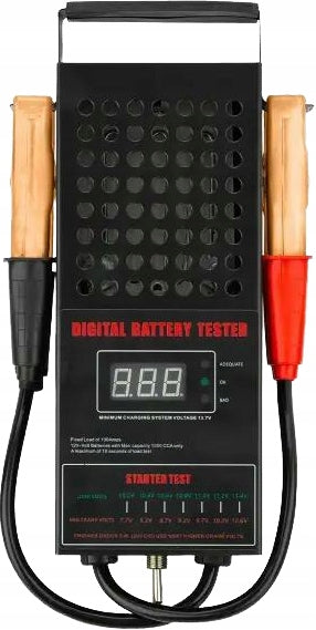 TESTER CAR BATTERY METER DIGITAL 12V 100A 200Ah Brand Forcekraft