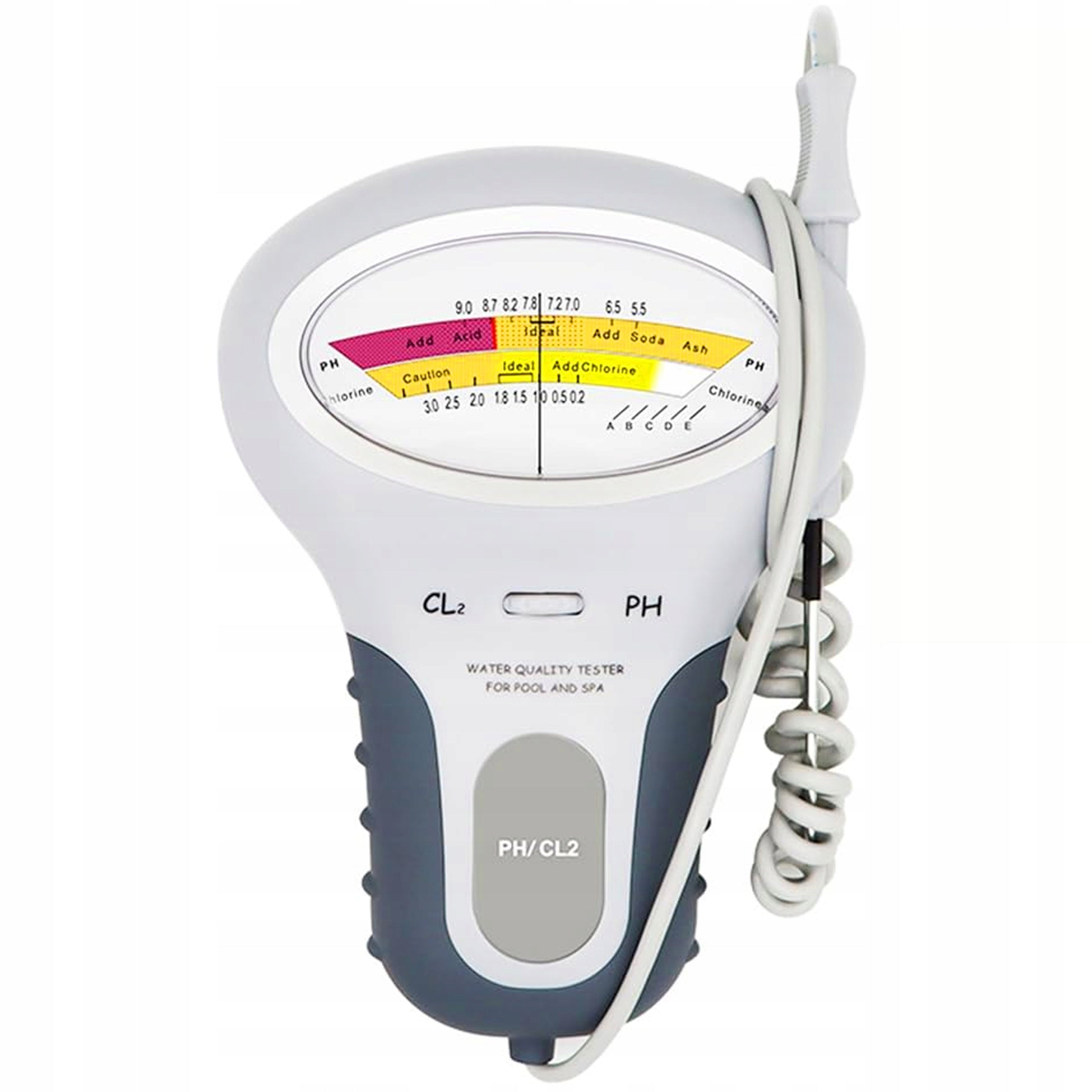 TESTER WATER METER POOL Jaccuzi AQUARIUM CL2 PH CHLORINE PH-METER quality Manufacturer code 5907419672437