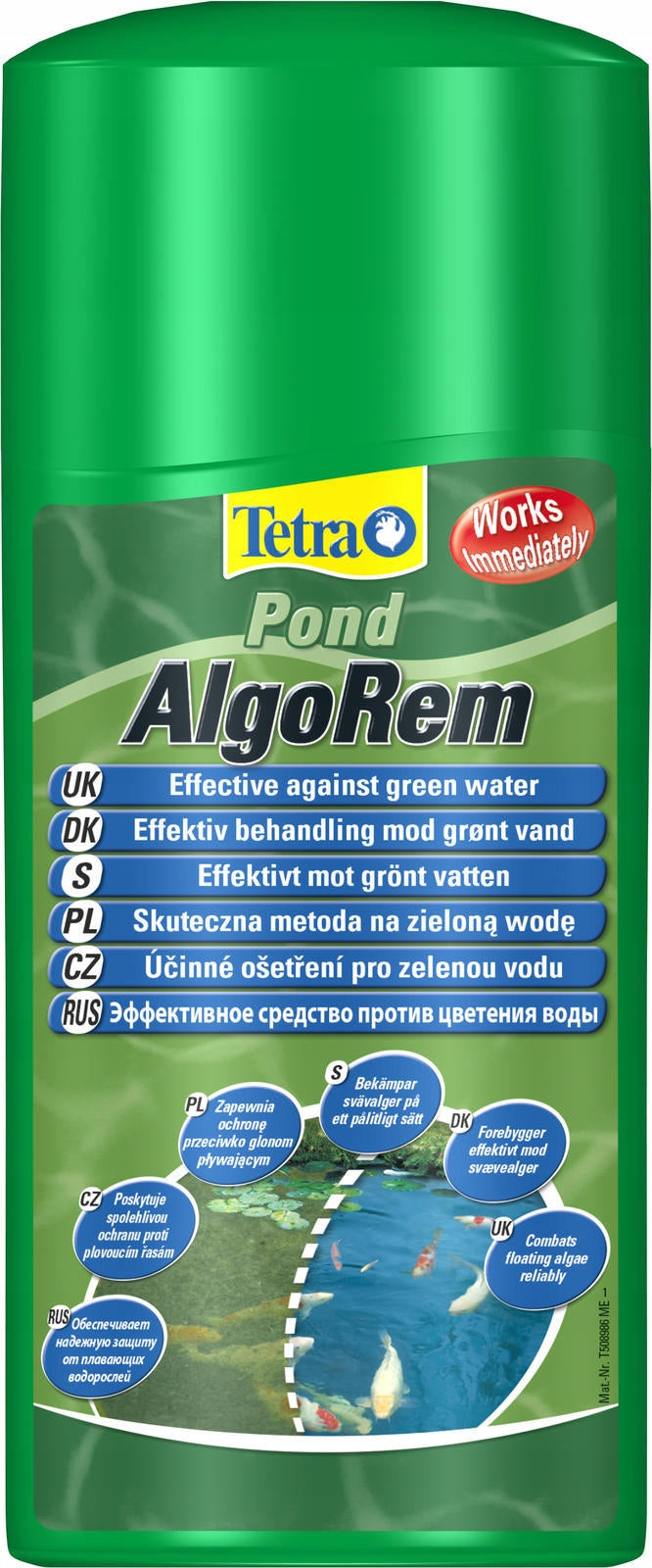 TETRA POND ALGOREM FOR GREEN WATER ALGAE 500 ML Manufacturer code 4004218143715